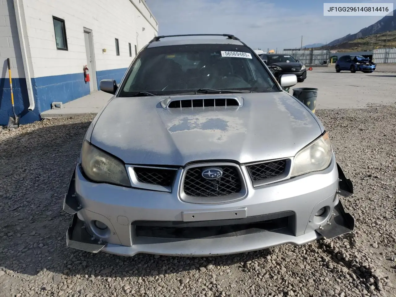 2004 Subaru Impreza Wrx VIN: JF1GG29614G814416 Lot: 56569485