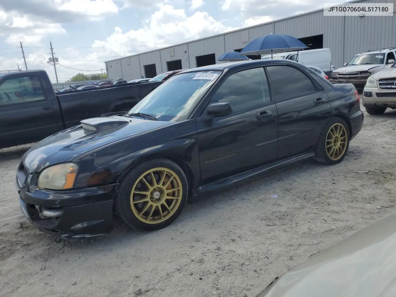 2004 Subaru Impreza Wrx Sti VIN: JF1GD70604L517180 Lot: 56915415