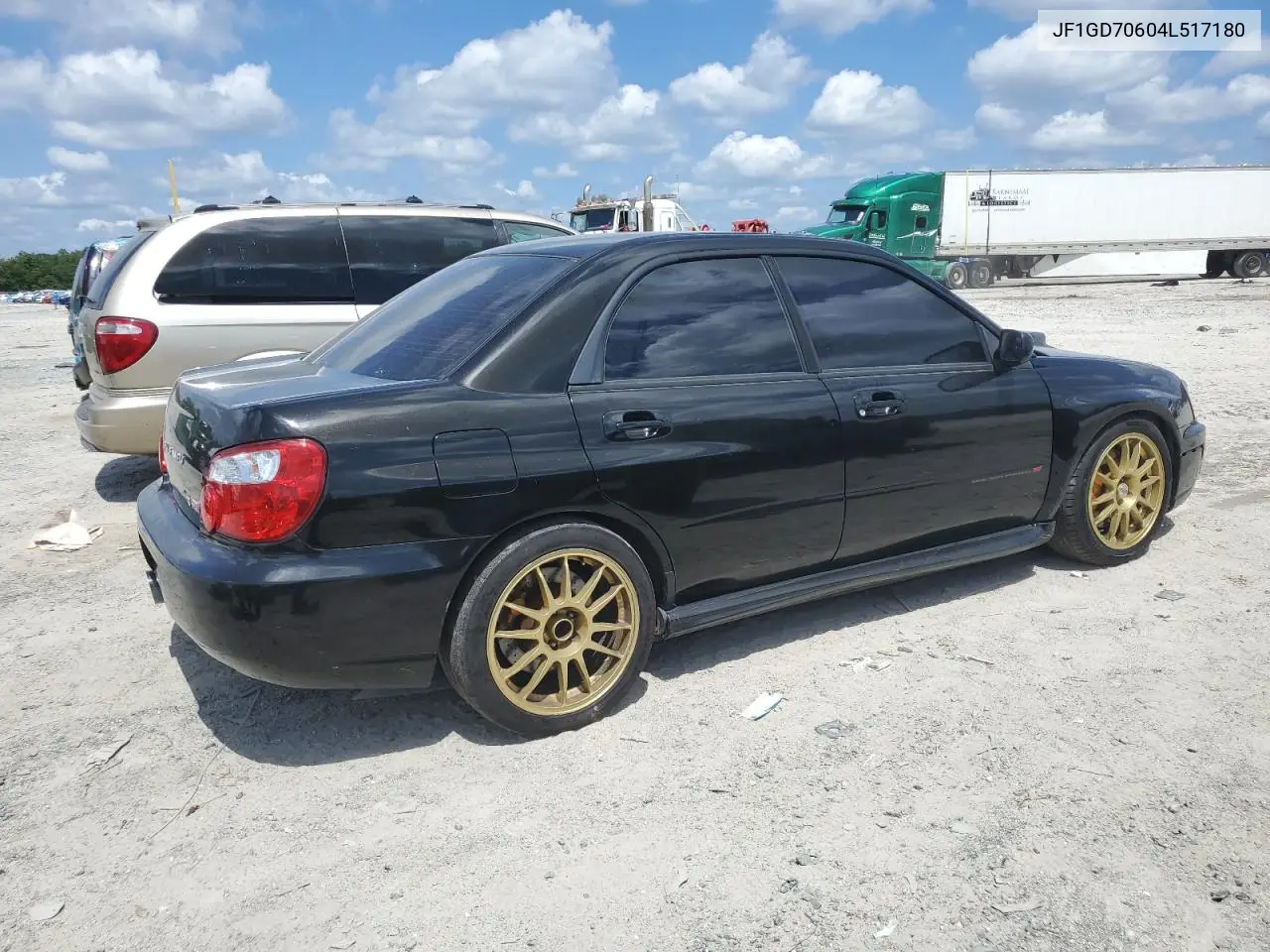 2004 Subaru Impreza Wrx Sti VIN: JF1GD70604L517180 Lot: 56915415