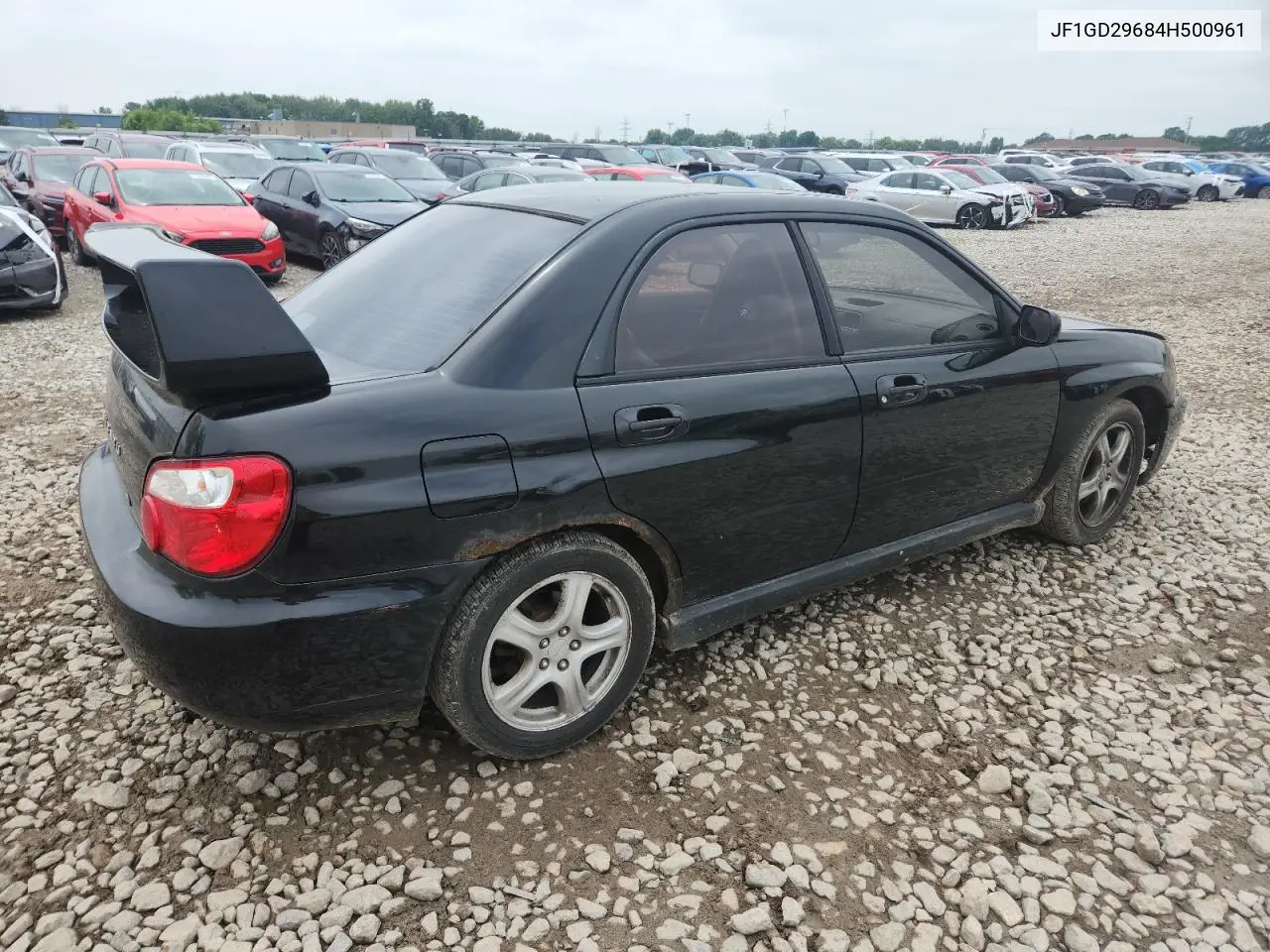 2004 Subaru Impreza Wrx VIN: JF1GD29684H500961 Lot: 62047135