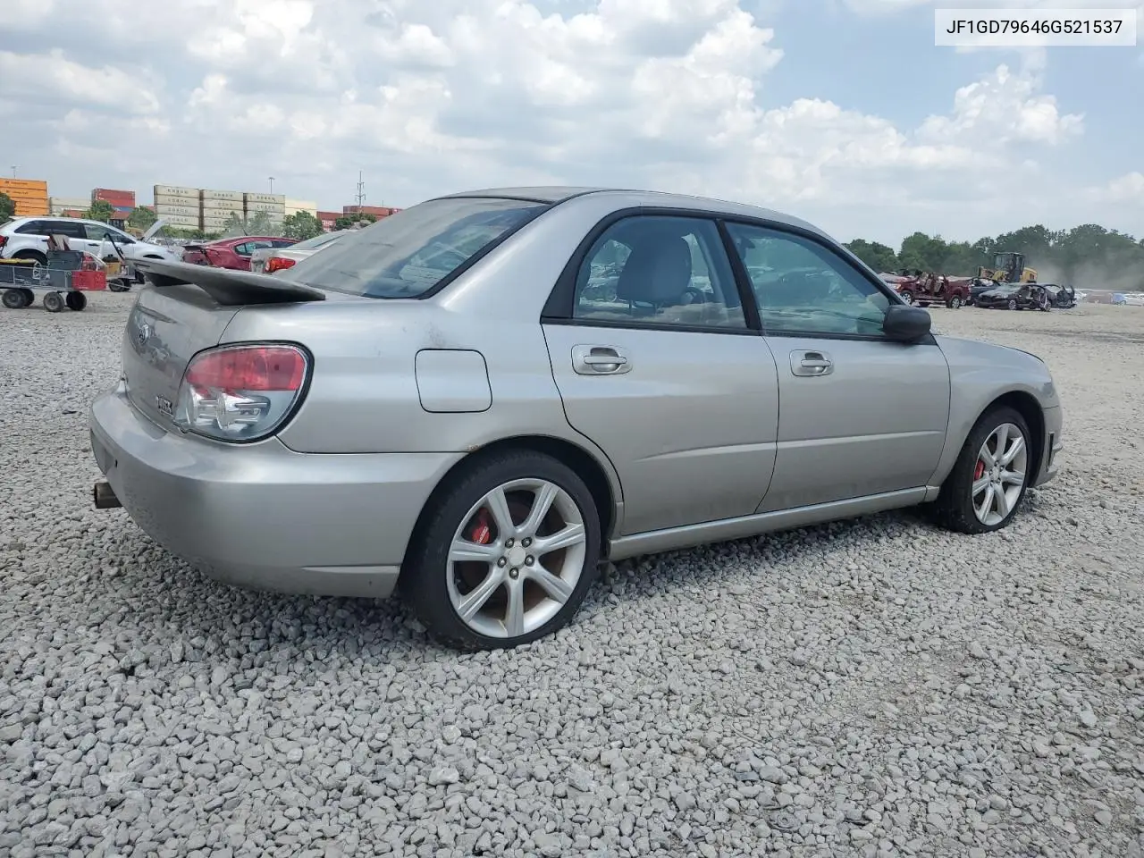 2006 Subaru Impreza Wrx VIN: JF1GD79646G521537 Lot: 62427705