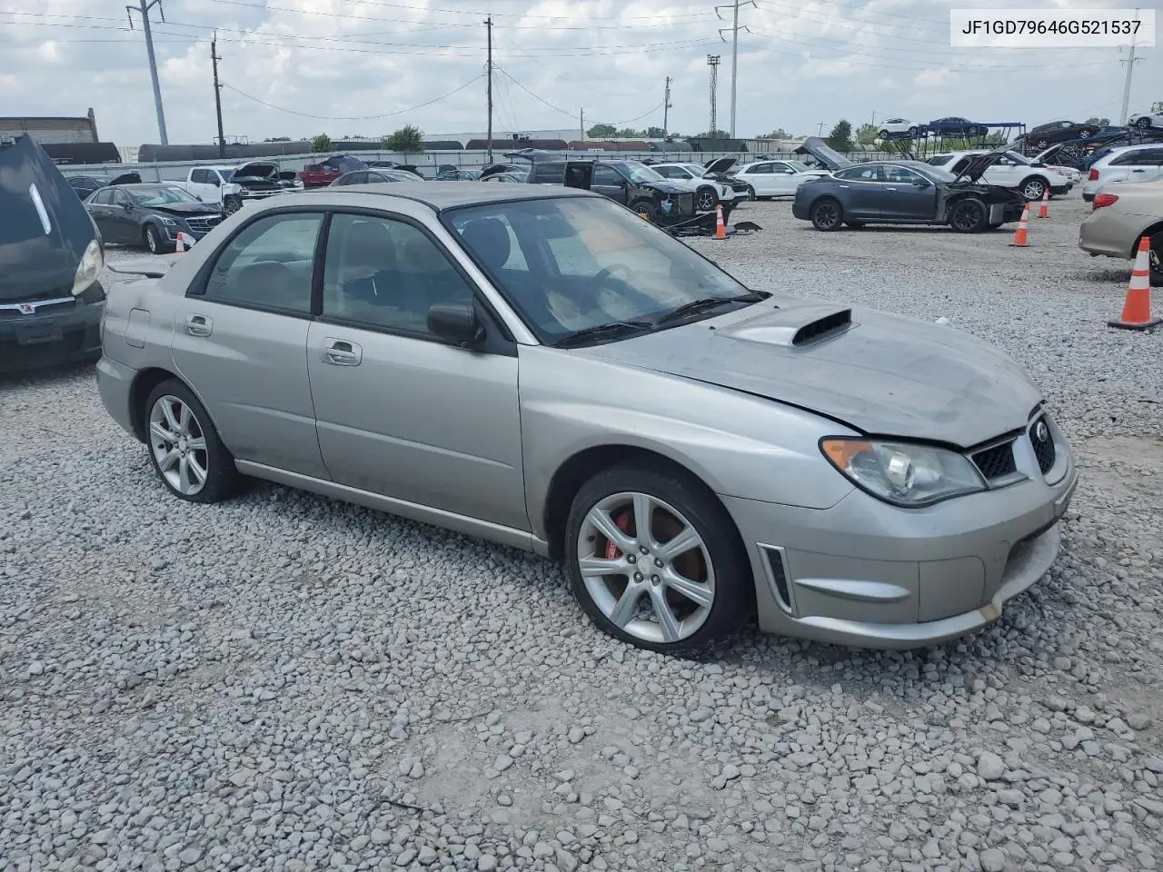 2006 Subaru Impreza Wrx VIN: JF1GD79646G521537 Lot: 62427705