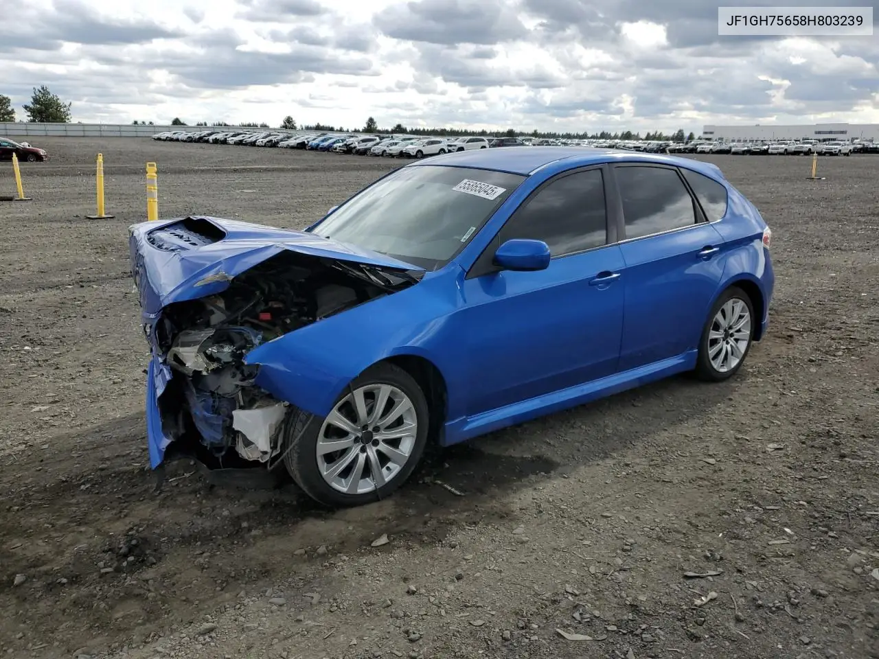 2008 Subaru Impreza Wrx Premium VIN: JF1GH75658H803239 Lot: 55865045