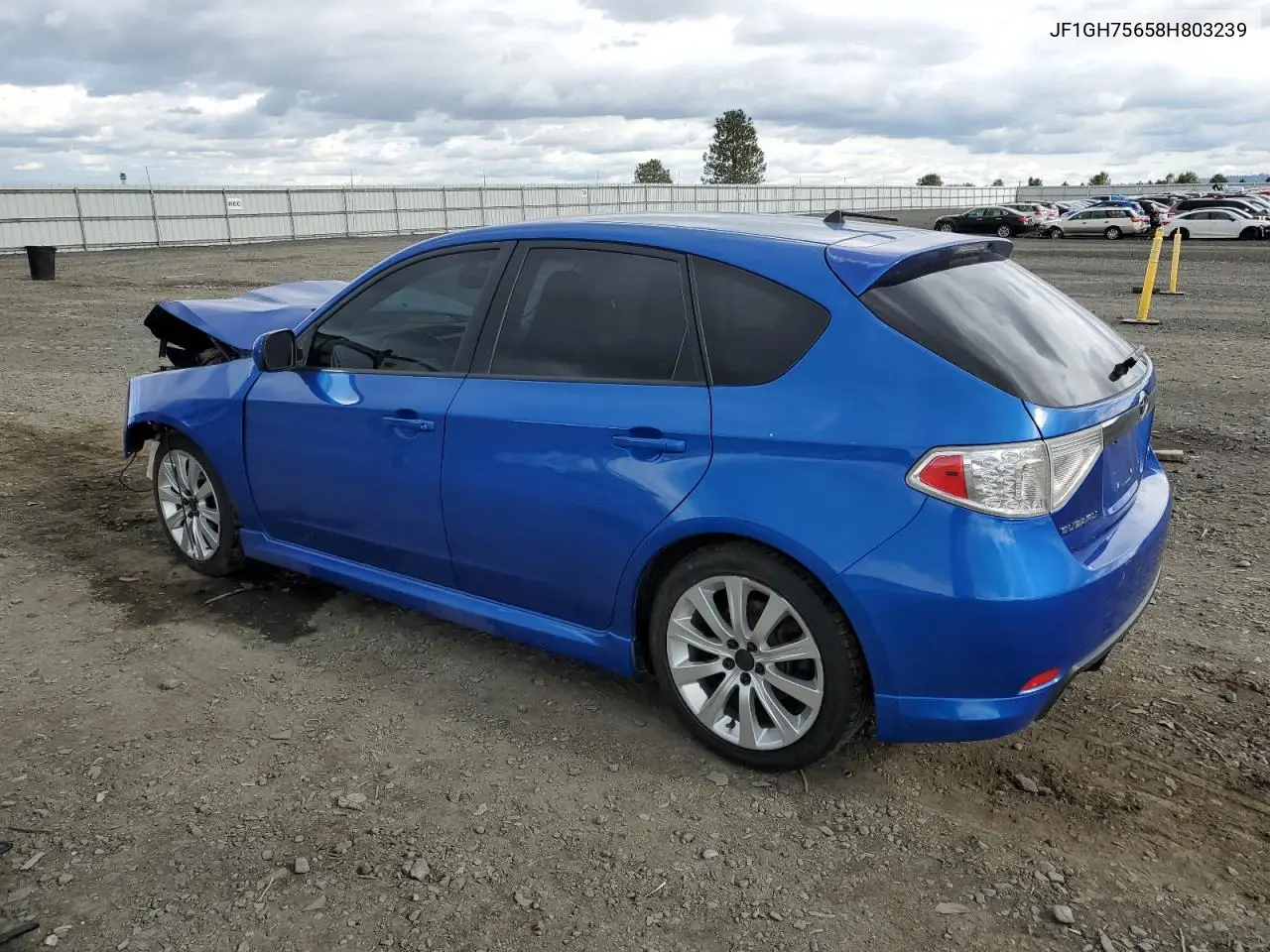 2008 Subaru Impreza Wrx Premium VIN: JF1GH75658H803239 Lot: 55865045