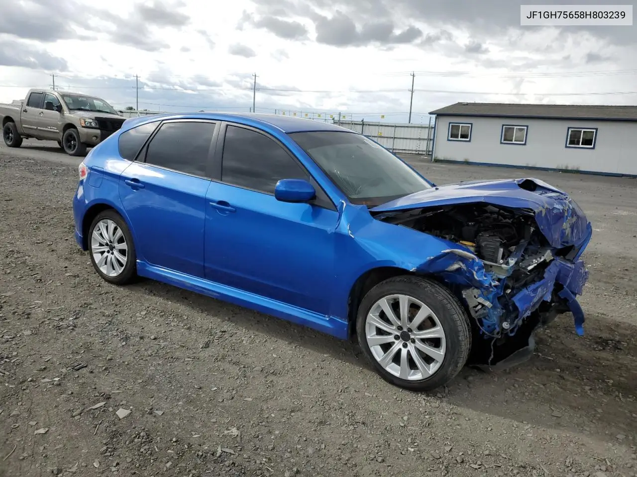 2008 Subaru Impreza Wrx Premium VIN: JF1GH75658H803239 Lot: 55865045