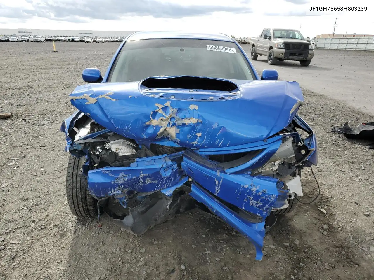 2008 Subaru Impreza Wrx Premium VIN: JF1GH75658H803239 Lot: 55865045