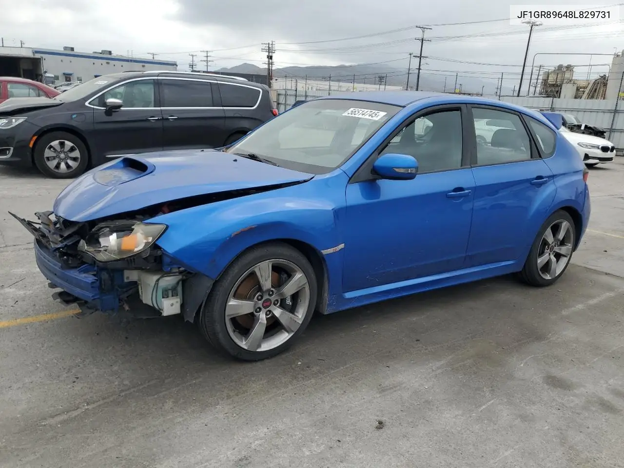 2008 Subaru Impreza Wrx Sti VIN: JF1GR89648L829731 Lot: 56514745