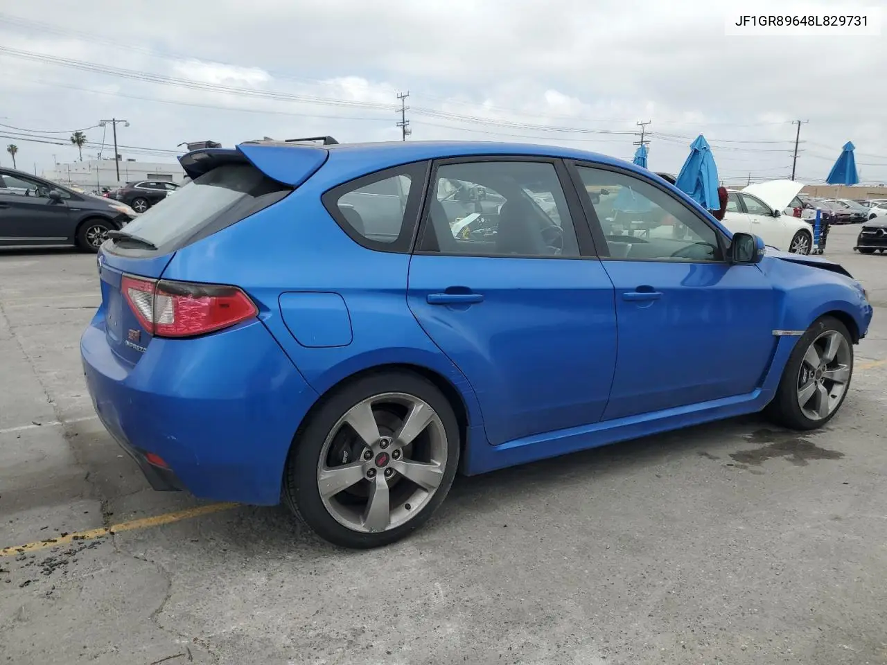 2008 Subaru Impreza Wrx Sti VIN: JF1GR89648L829731 Lot: 56514745