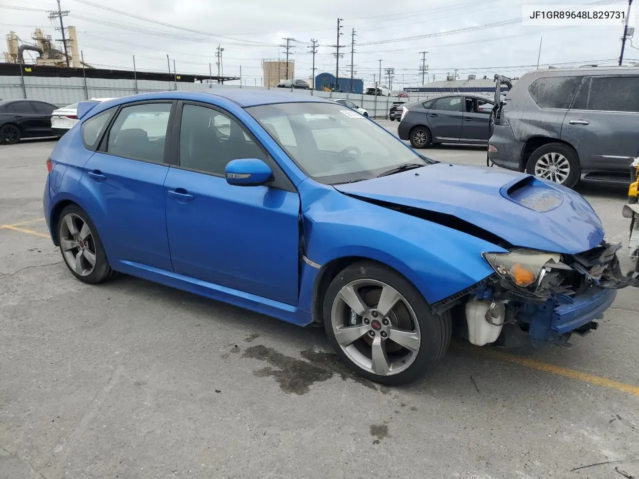 2008 Subaru Impreza Wrx Sti VIN: JF1GR89648L829731 Lot: 56514745