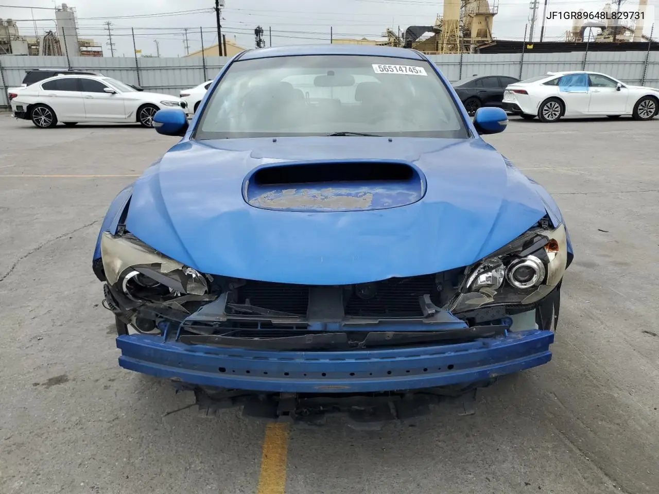 2008 Subaru Impreza Wrx Sti VIN: JF1GR89648L829731 Lot: 56514745