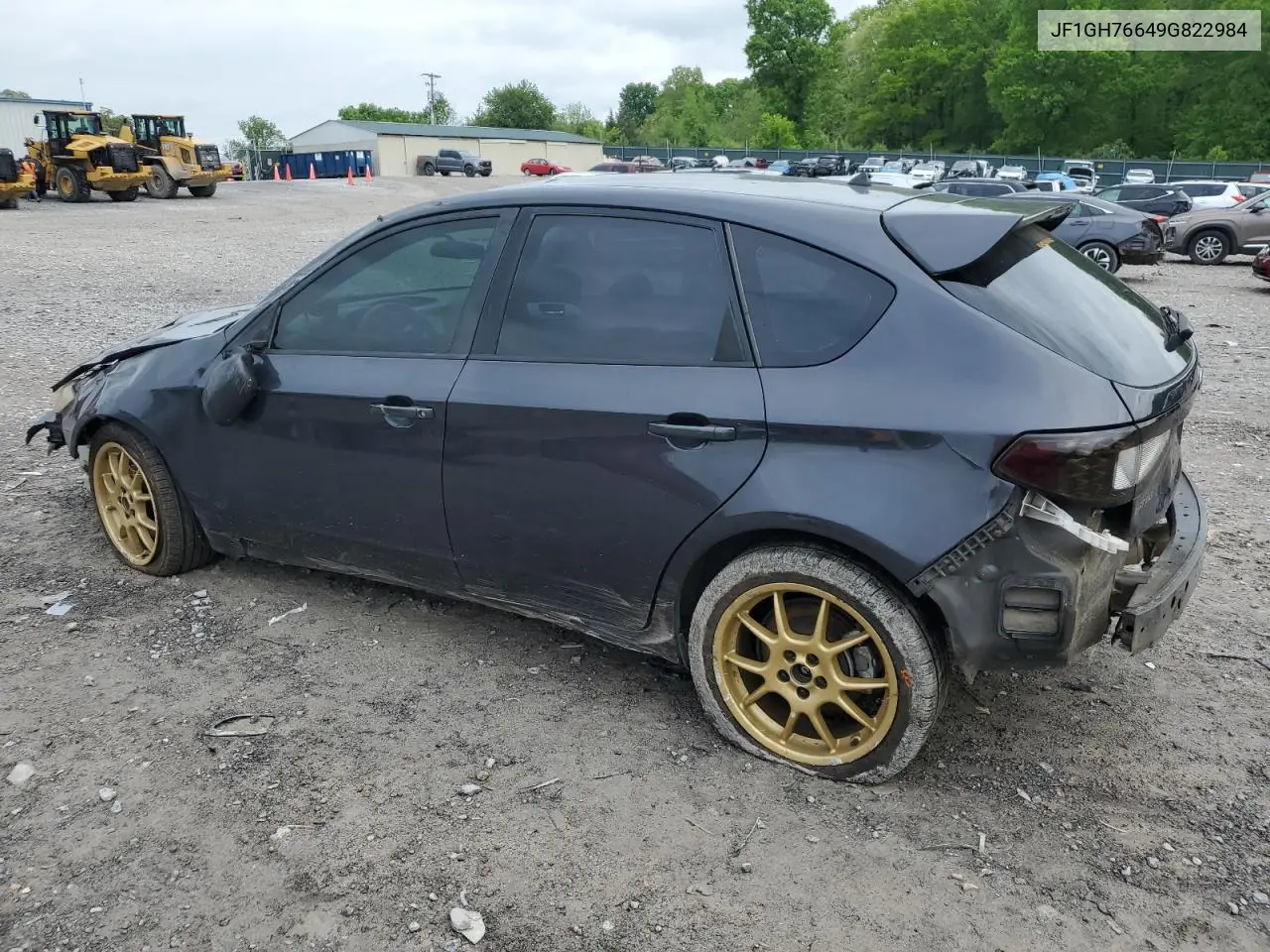 2009 Subaru Impreza Wrx VIN: JF1GH76649G822984 Lot: 54367025