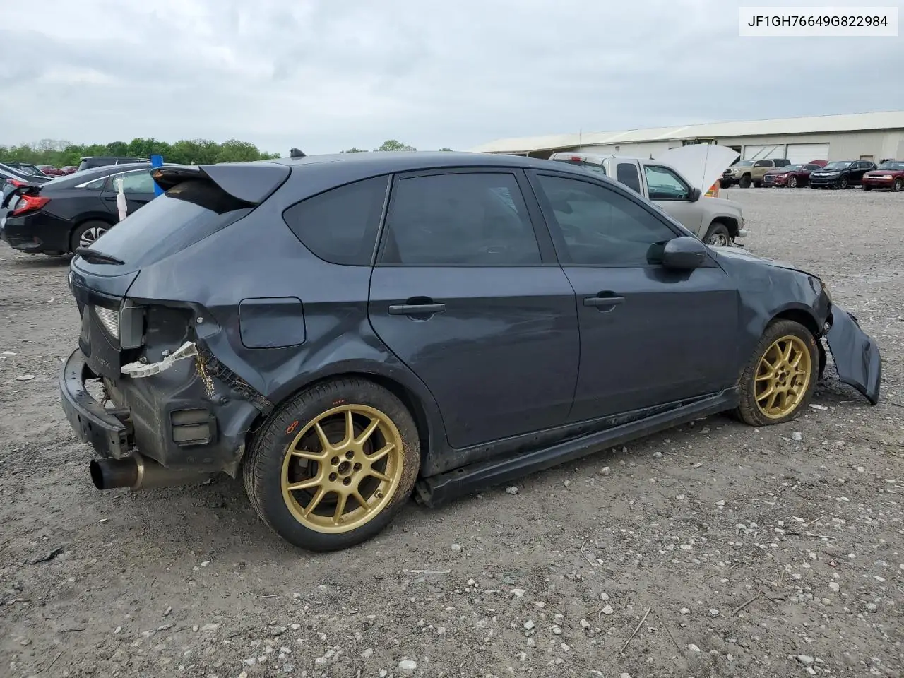 2009 Subaru Impreza Wrx VIN: JF1GH76649G822984 Lot: 54367025