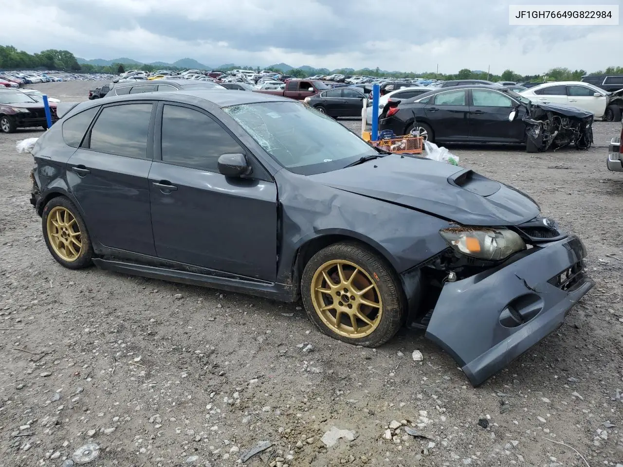 2009 Subaru Impreza Wrx VIN: JF1GH76649G822984 Lot: 54367025