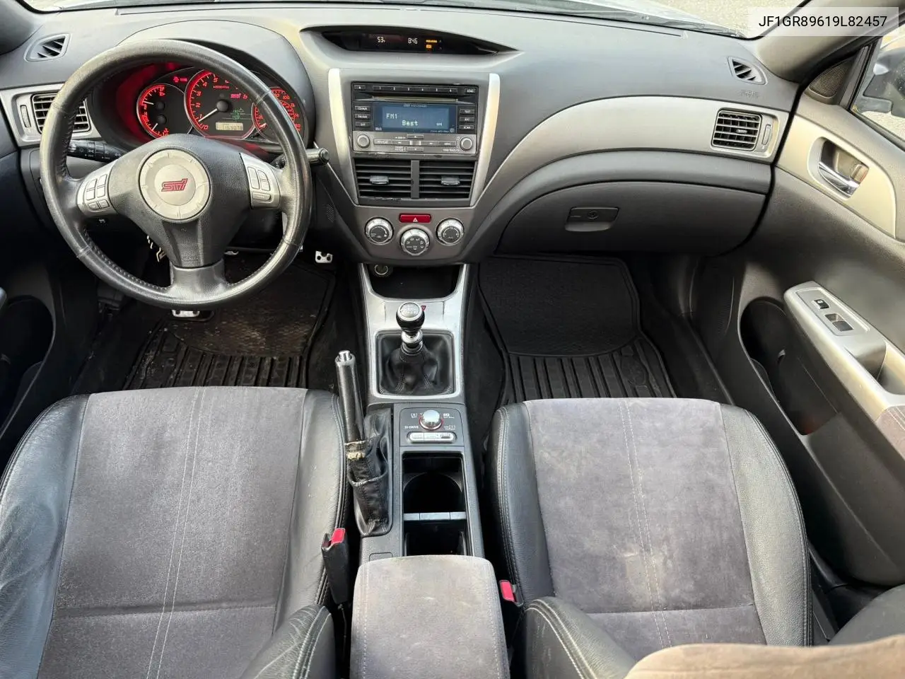 2009 Subaru Impreza Wrx Sti VIN: JF1GR89619L82457 Lot: 57185895