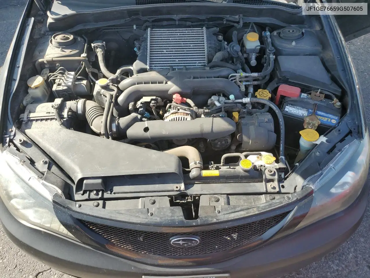 2009 Subaru Impreza Wrx VIN: JF1GE76659G507605 Lot: 61822935