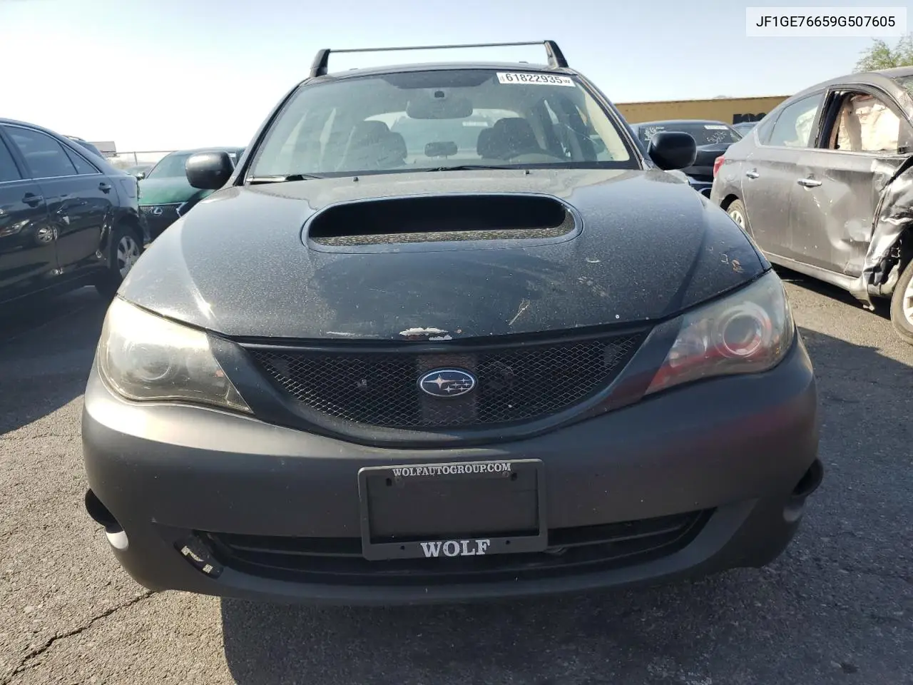 2009 Subaru Impreza Wrx VIN: JF1GE76659G507605 Lot: 61822935