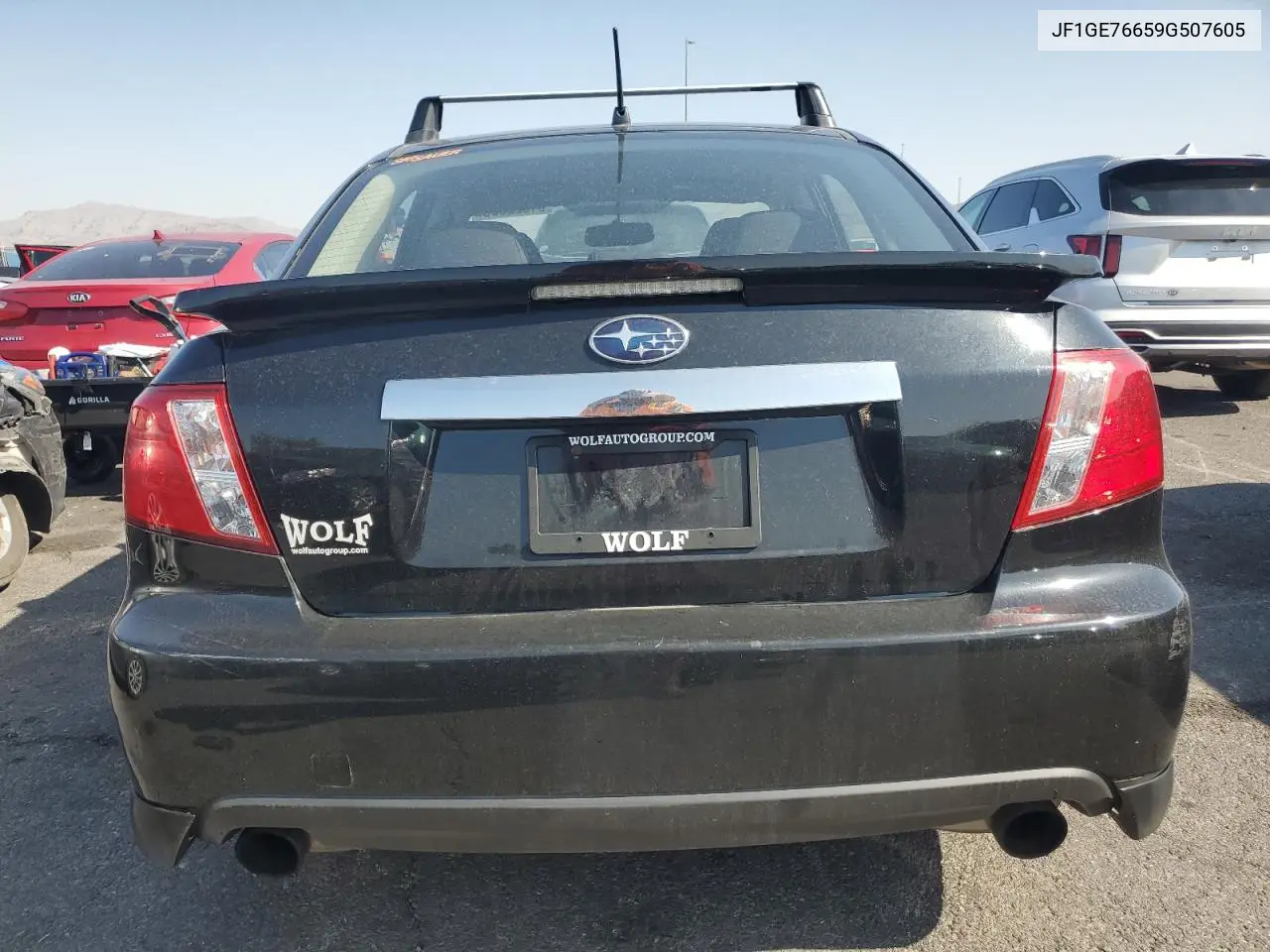 2009 Subaru Impreza Wrx VIN: JF1GE76659G507605 Lot: 61822935