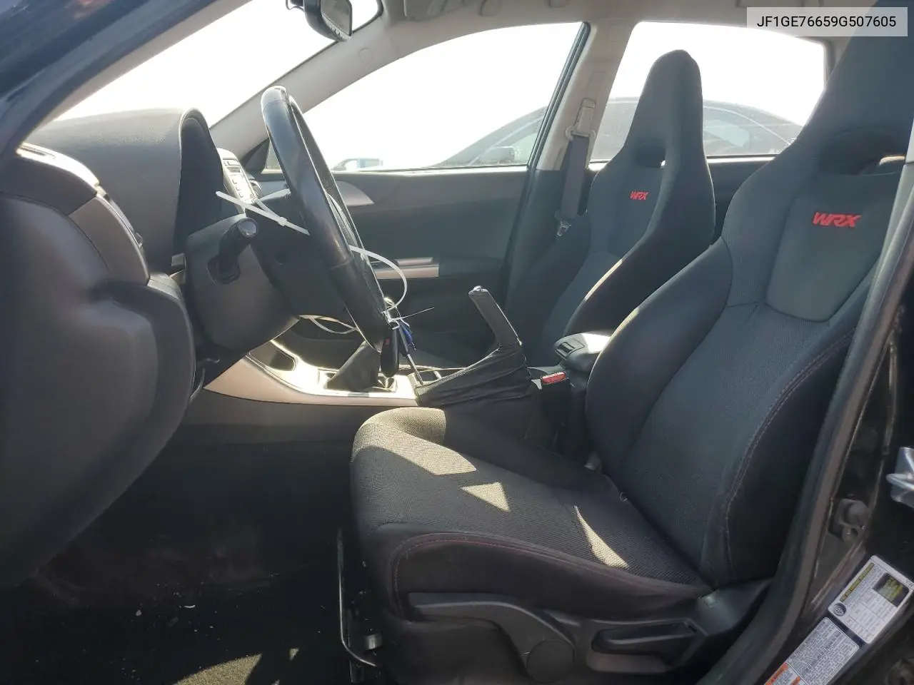 2009 Subaru Impreza Wrx VIN: JF1GE76659G507605 Lot: 61822935