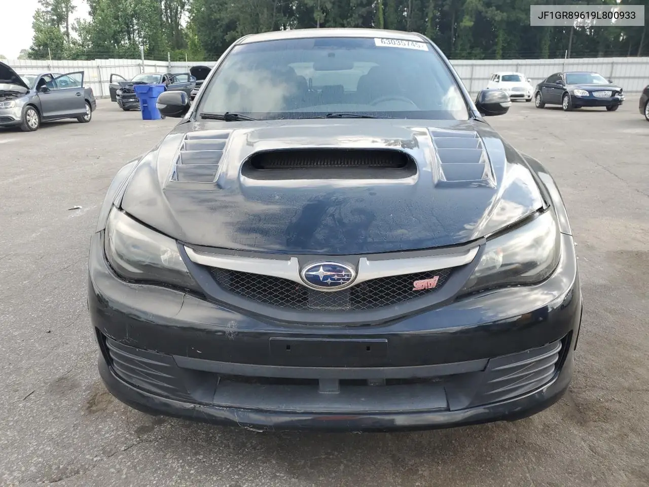 2009 Subaru Impreza Wrx Sti VIN: JF1GR89619L800933 Lot: 63035745