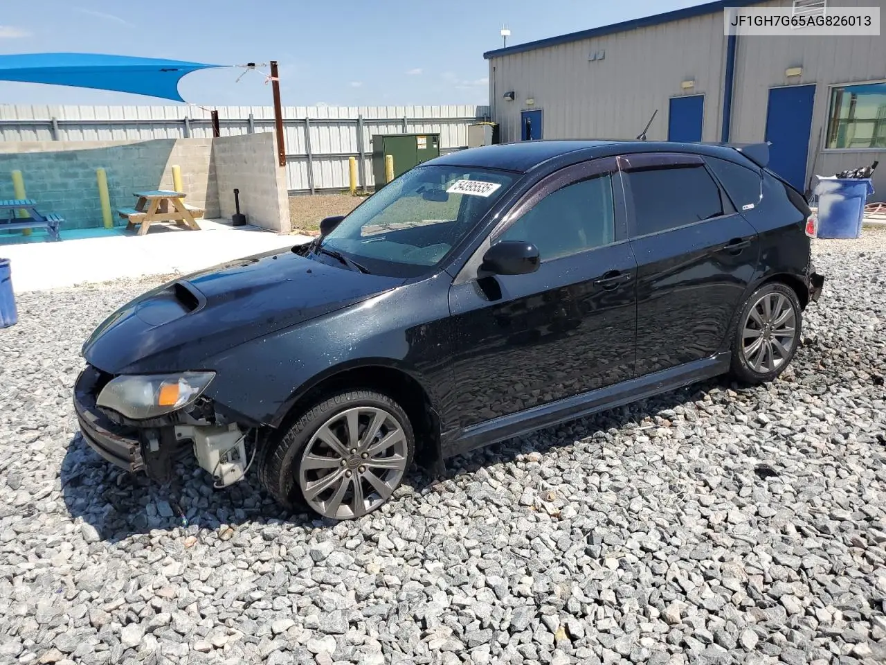 2010 Subaru Impreza Wrx Limited VIN: JF1GH7G65AG826013 Lot: 54395535