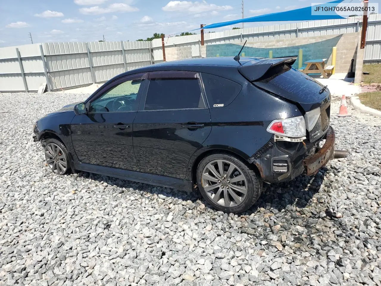 2010 Subaru Impreza Wrx Limited VIN: JF1GH7G65AG826013 Lot: 54395535