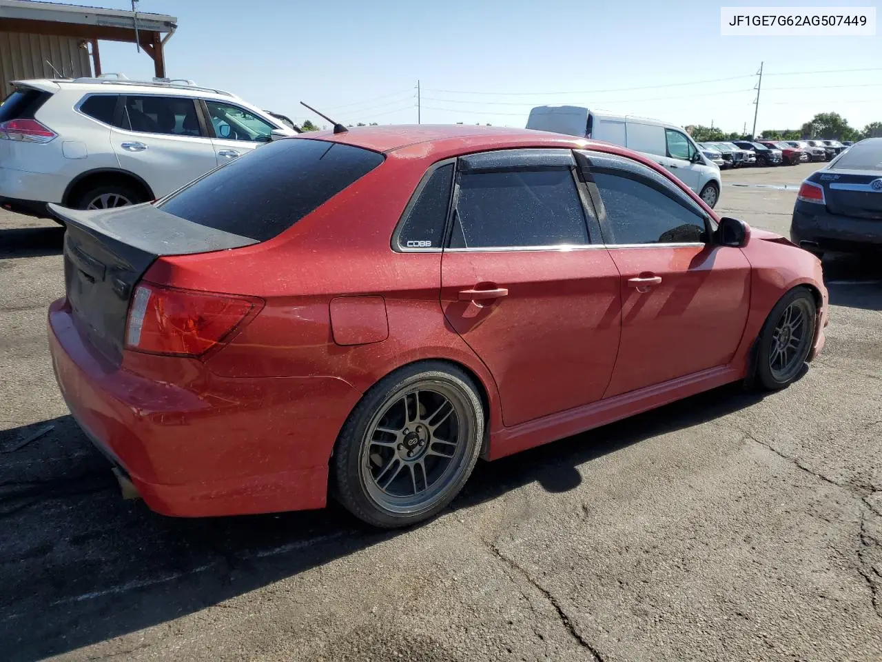 2010 Subaru Impreza Wrx Limited VIN: JF1GE7G62AG507449 Lot: 62483365