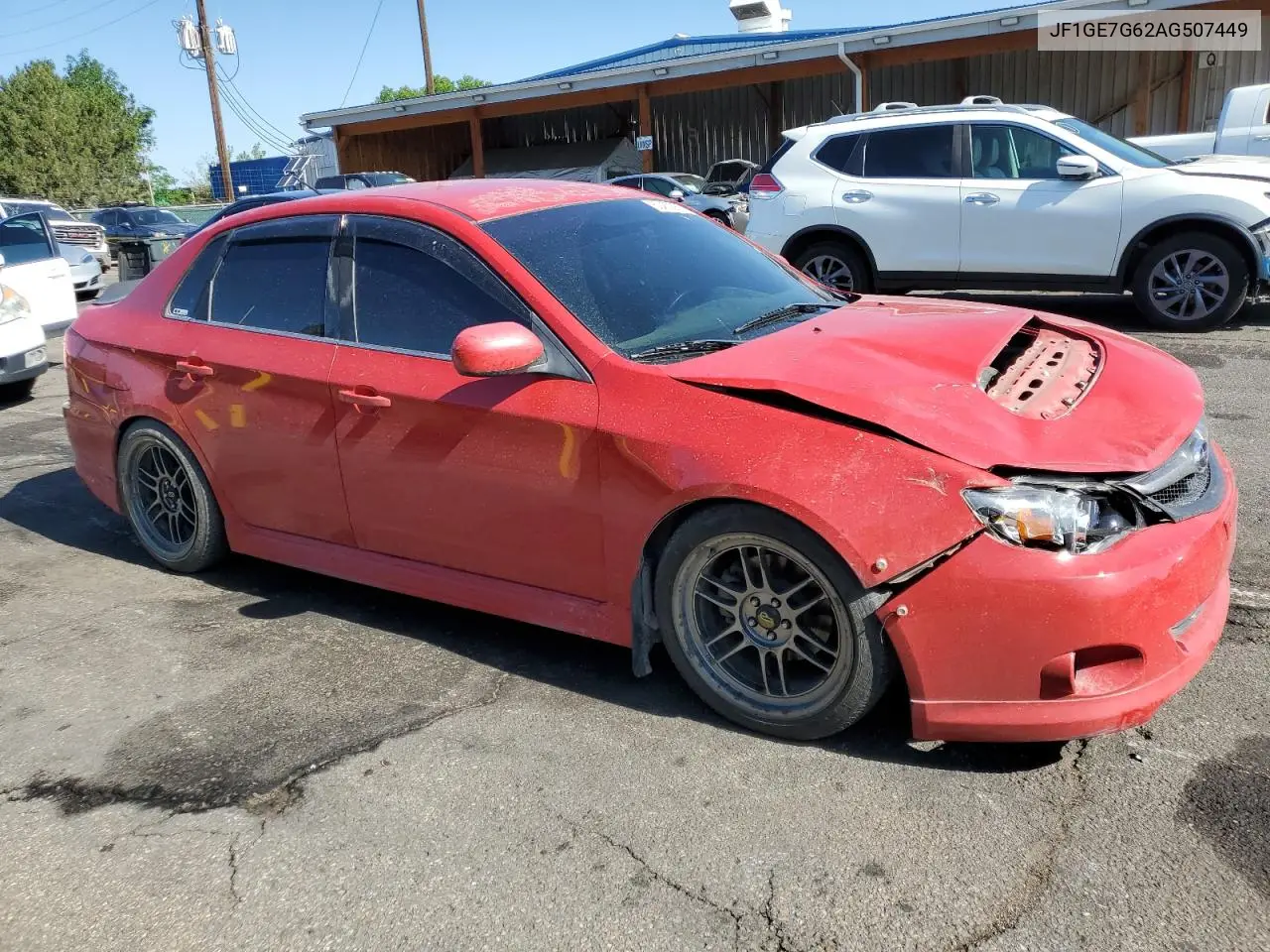 2010 Subaru Impreza Wrx Limited VIN: JF1GE7G62AG507449 Lot: 62483365