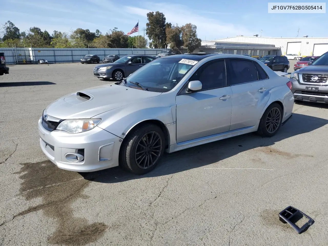 2011 Subaru Impreza Wrx VIN: JF1GV7F62BG505414 Lot: 53579015