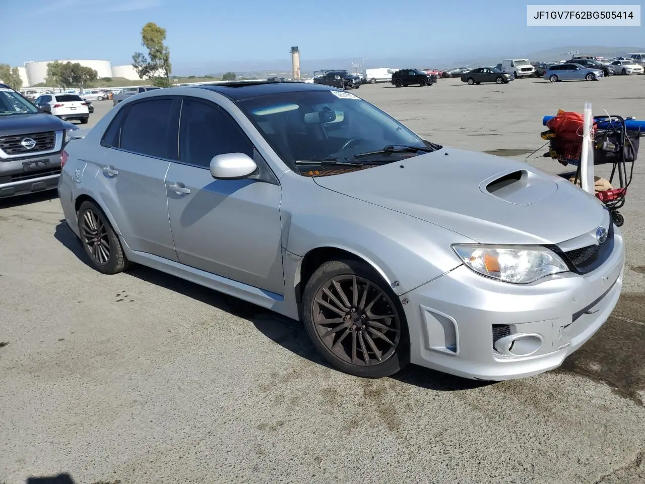 2011 Subaru Impreza Wrx VIN: JF1GV7F62BG505414 Lot: 53579015