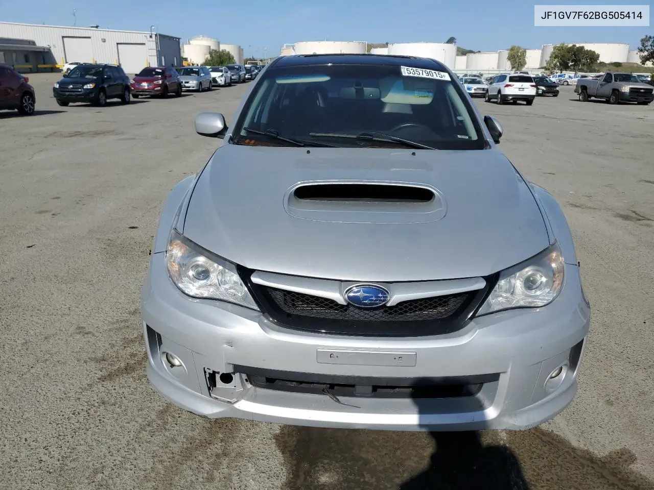 2011 Subaru Impreza Wrx VIN: JF1GV7F62BG505414 Lot: 53579015