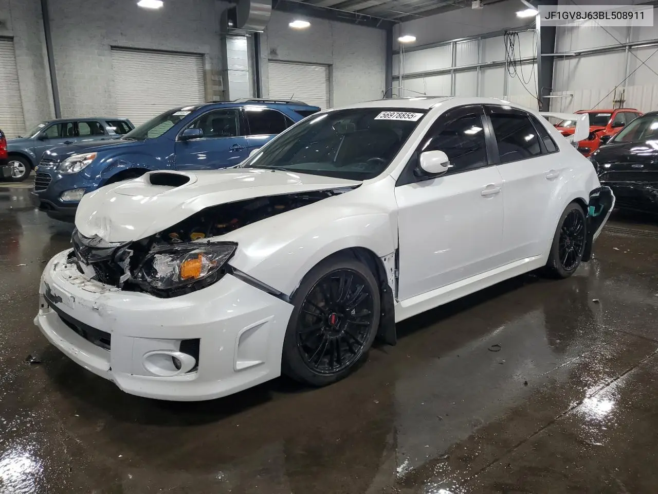 2011 Subaru Impreza Wrx Sti VIN: JF1GV8J63BL508911 Lot: 56978855