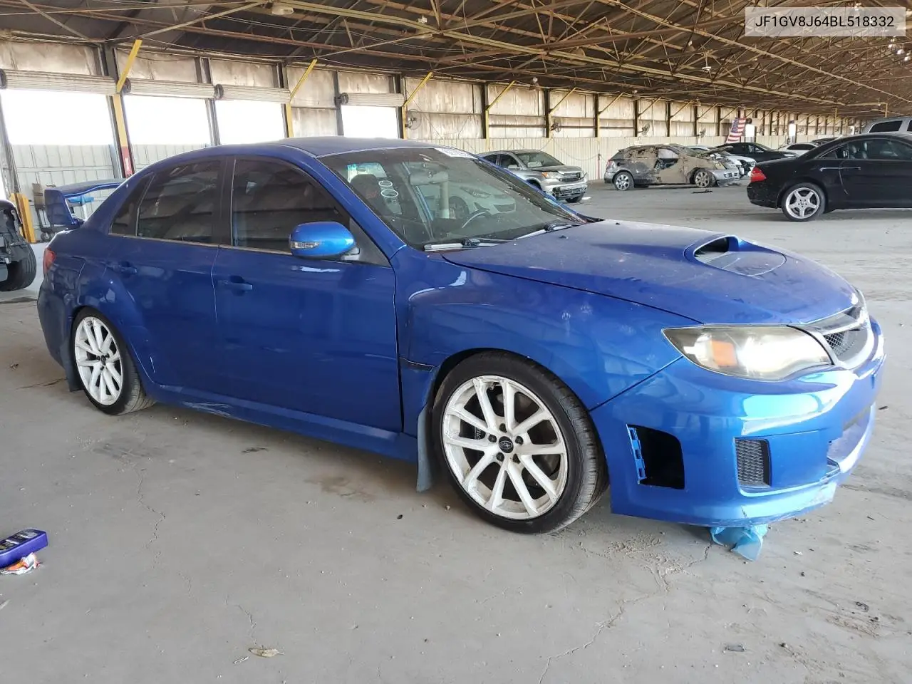 2011 Subaru Impreza Wrx Sti VIN: JF1GV8J64BL518332 Lot: 62706955
