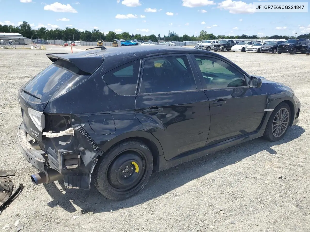 2012 Subaru Impreza Wrx VIN: JF1GR7E69CG224847 Lot: 56594225