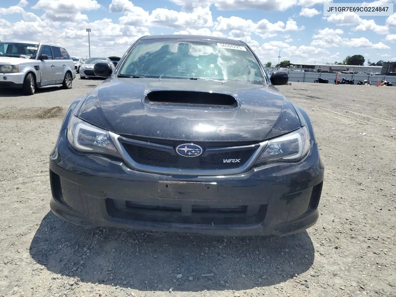2012 Subaru Impreza Wrx VIN: JF1GR7E69CG224847 Lot: 56594225