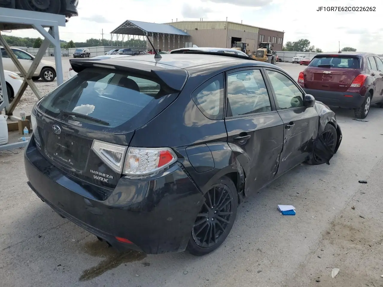 2012 Subaru Impreza Wrx VIN: JF1GR7E62CG226262 Lot: 62505665