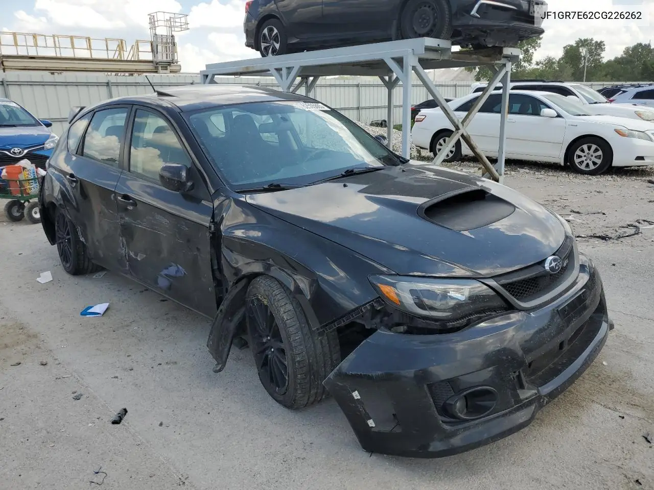 2012 Subaru Impreza Wrx VIN: JF1GR7E62CG226262 Lot: 62505665