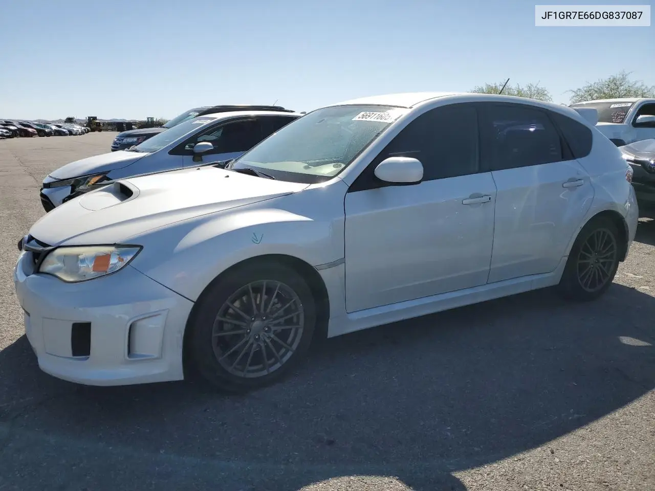 2013 Subaru Impreza Wrx VIN: JF1GR7E66DG837087 Lot: 56911605