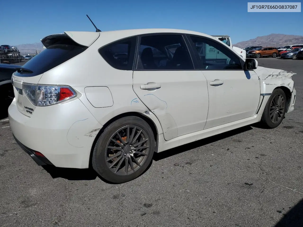 2013 Subaru Impreza Wrx VIN: JF1GR7E66DG837087 Lot: 56911605