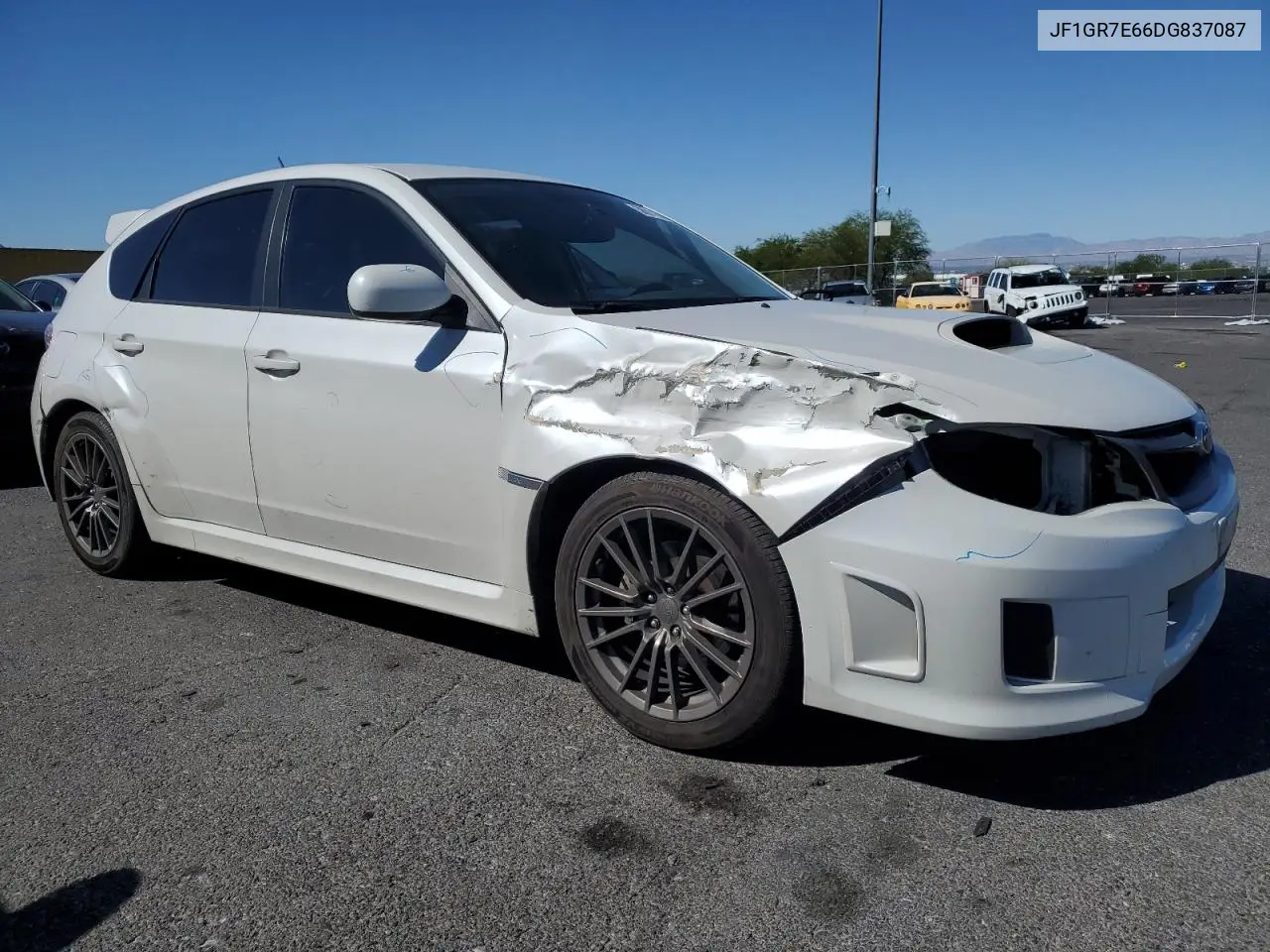 2013 Subaru Impreza Wrx VIN: JF1GR7E66DG837087 Lot: 56911605