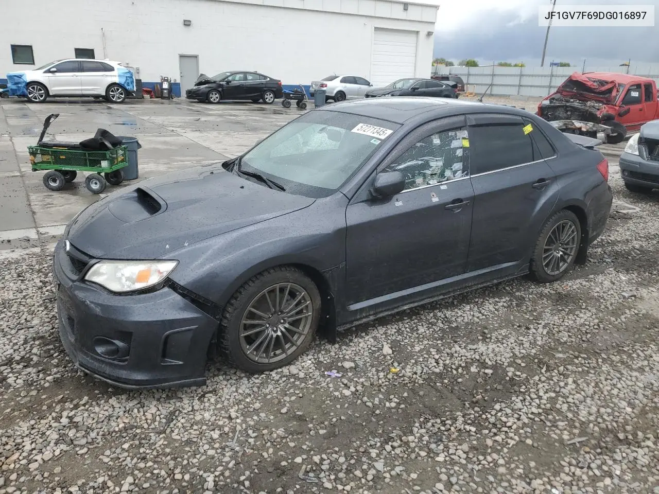 2013 Subaru Impreza Wrx VIN: JF1GV7F69DG016897 Lot: 57271345