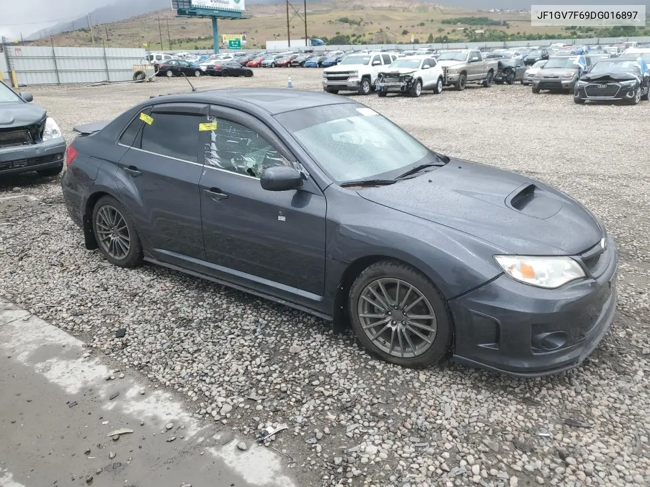 2013 Subaru Impreza Wrx VIN: JF1GV7F69DG016897 Lot: 57271345