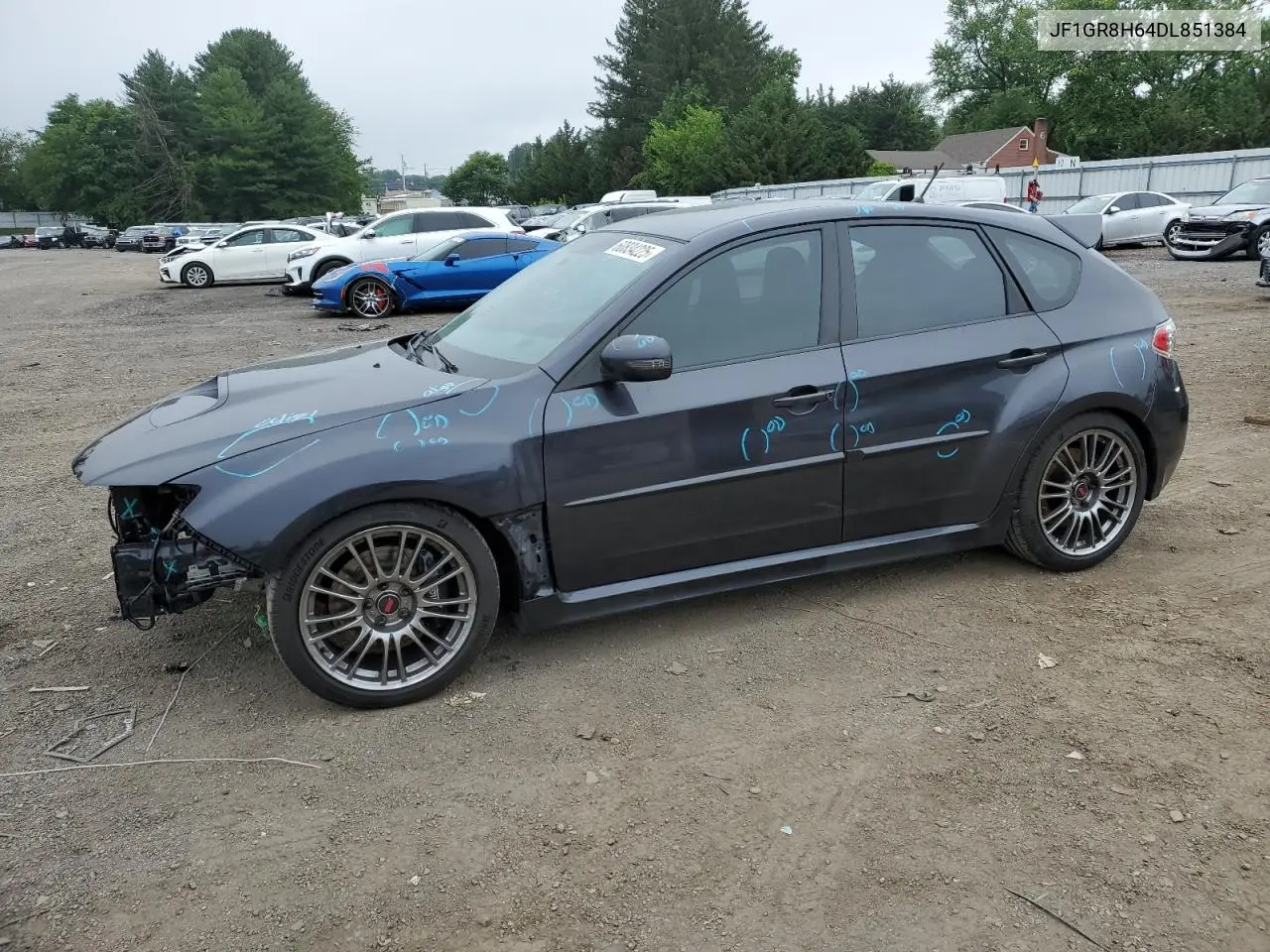 2013 Subaru Impreza Wrx Sti VIN: JF1GR8H64DL851384 Lot: 60834225