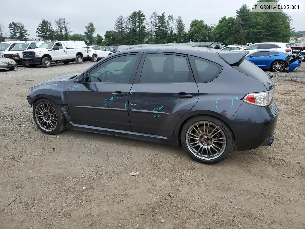 2013 Subaru Impreza Wrx Sti VIN: JF1GR8H64DL851384 Lot: 60834225