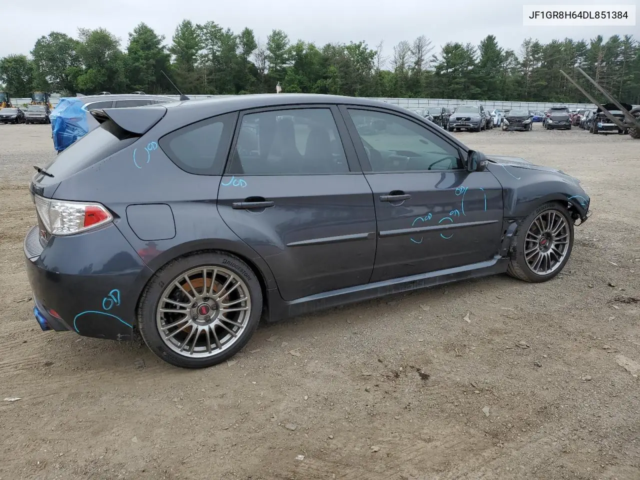 2013 Subaru Impreza Wrx Sti VIN: JF1GR8H64DL851384 Lot: 60834225