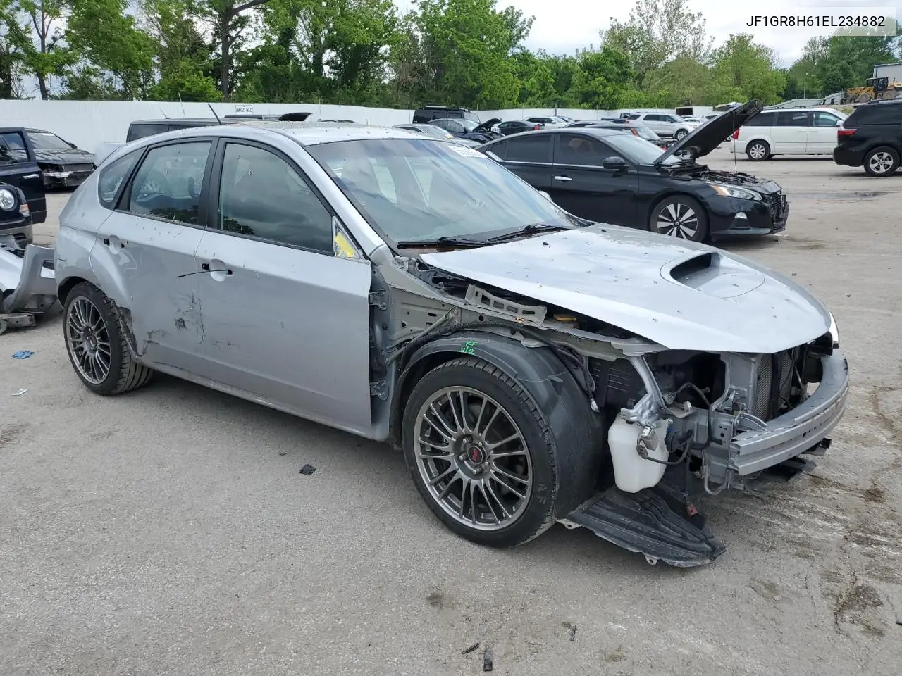 2014 Subaru Impreza Wrx Sti VIN: JF1GR8H61EL234882 Lot: 56669955
