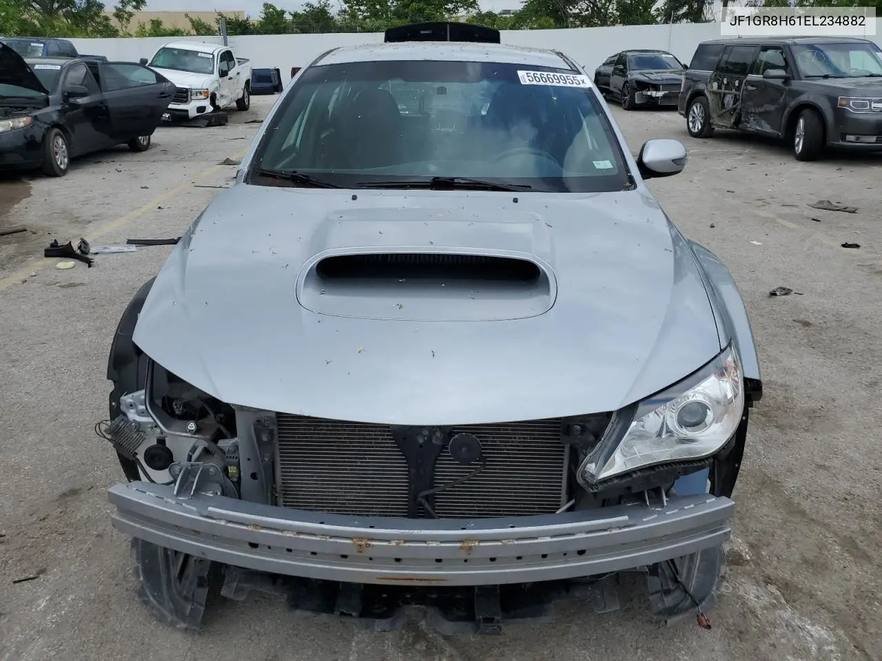 2014 Subaru Impreza Wrx Sti VIN: JF1GR8H61EL234882 Lot: 56669955