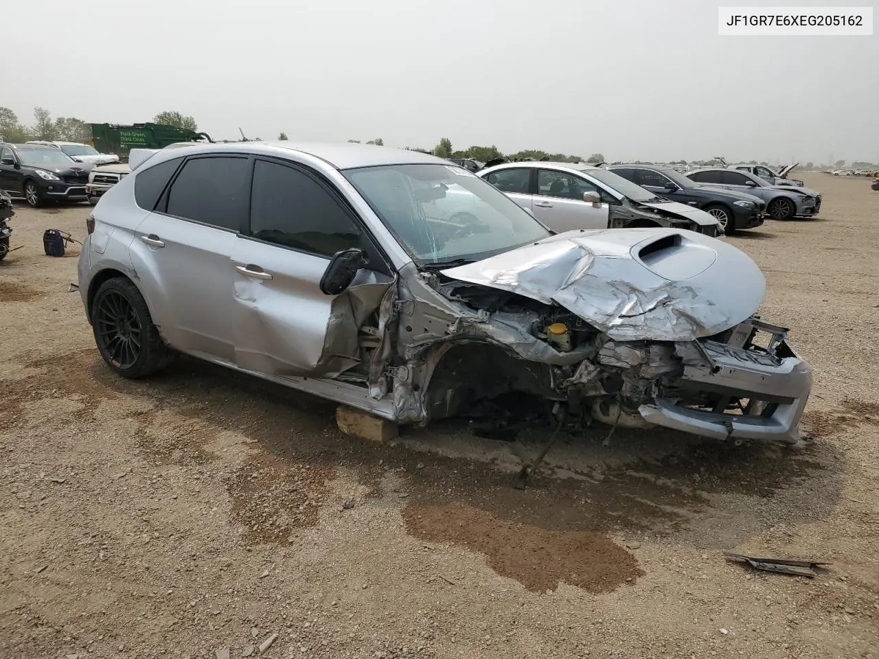 2014 Subaru Impreza Wrx VIN: JF1GR7E6XEG205162 Lot: 58713185