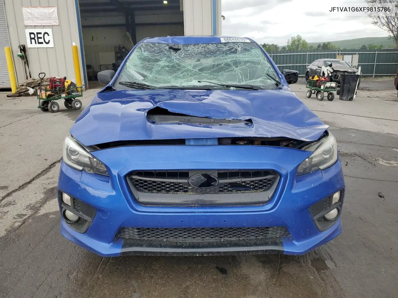 2015 Subaru Wrx Limited VIN: JF1VA1G6XF9815786 Lot: 56646635