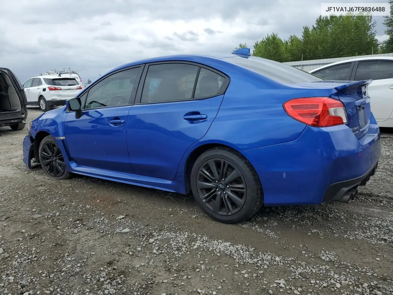 2015 Subaru Wrx Limited VIN: JF1VA1J67F9836488 Lot: 57176895