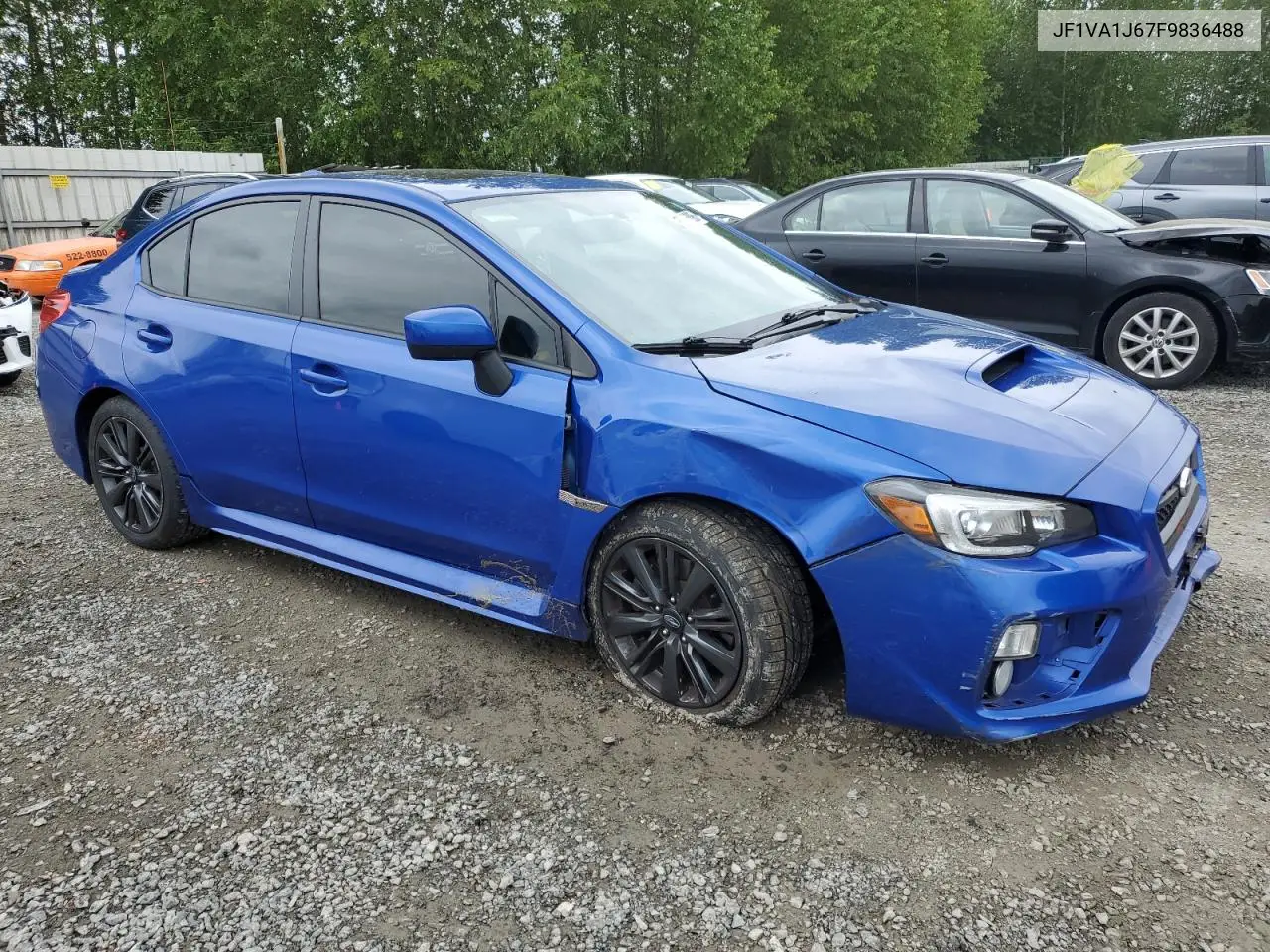 2015 Subaru Wrx Limited VIN: JF1VA1J67F9836488 Lot: 57176895